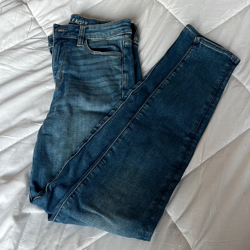 American eagle jeans light blue